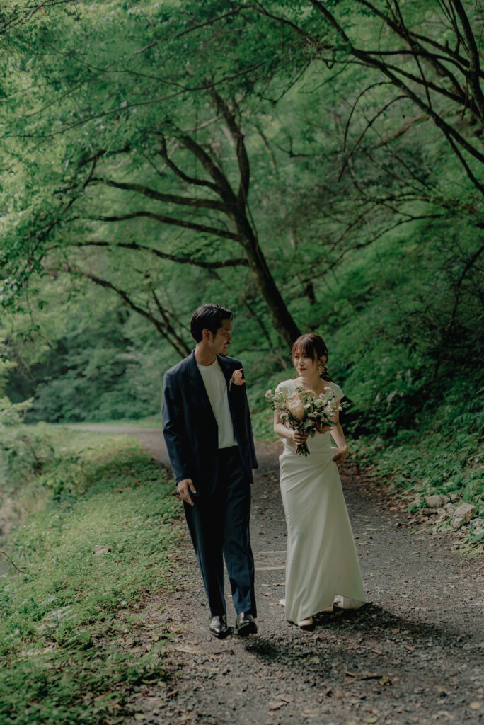 フォトウェディング（結婚式前撮り）広島県のおすすめ撮影スポット帝釈峡