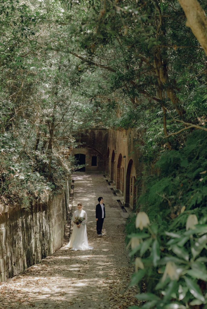 和歌山県・友ヶ島で映画さながらのフォトウェディング｜結婚式前撮りおすすめスポット