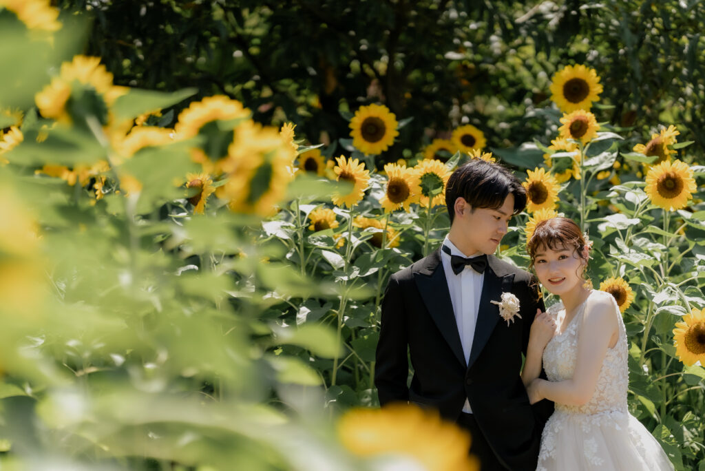 大阪府・長居公園で季節を感じるフォトウェディング｜結婚式前撮りおすすめスポット