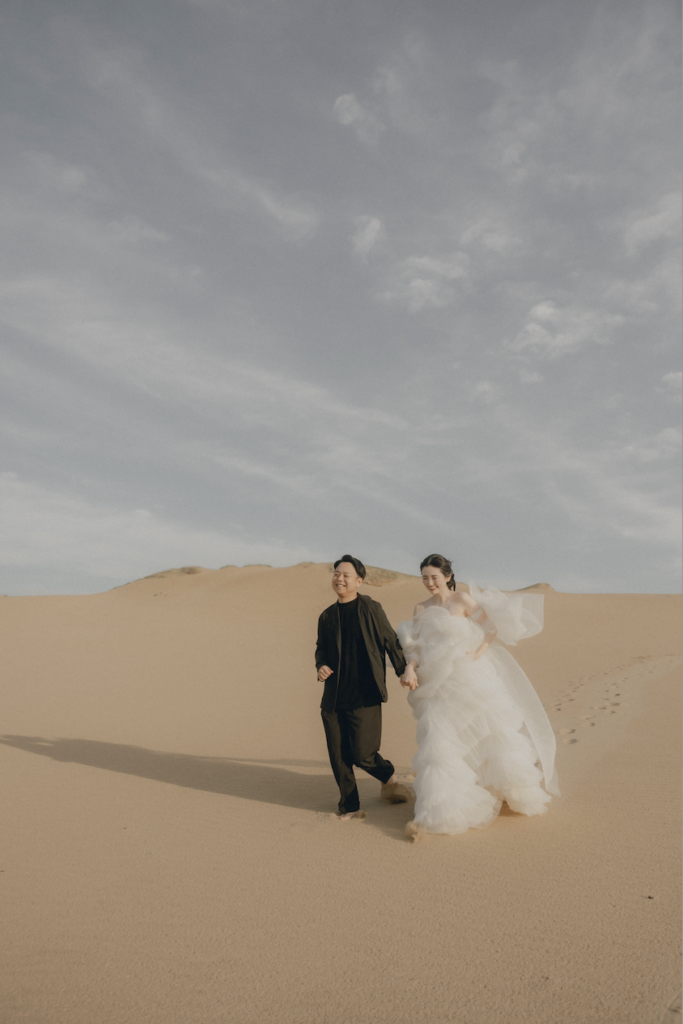 鳥取砂丘の前撮り事例