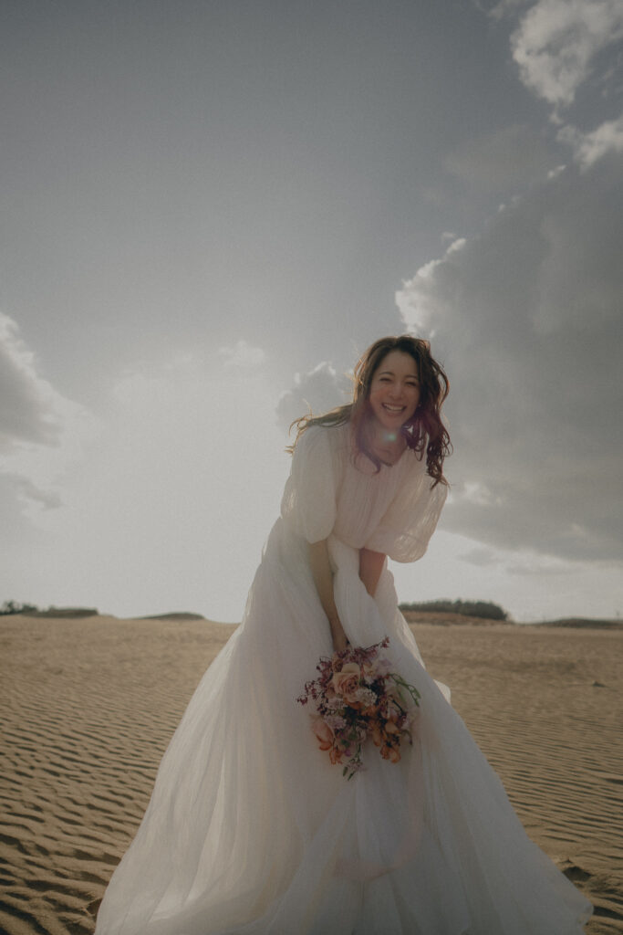 鳥取砂丘の前撮り事例