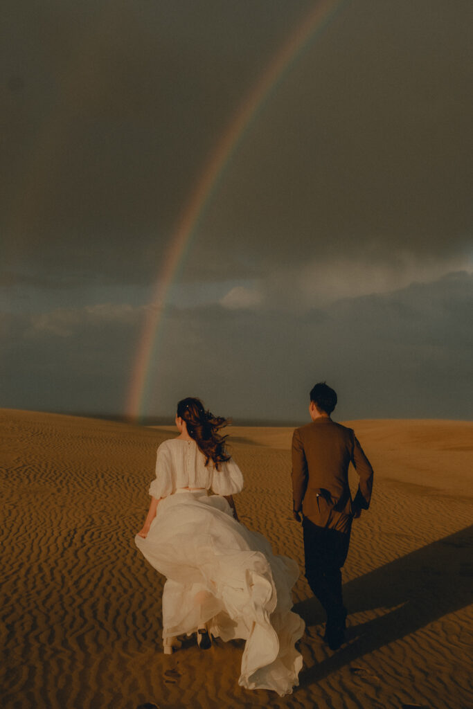 鳥取砂丘の前撮り事例