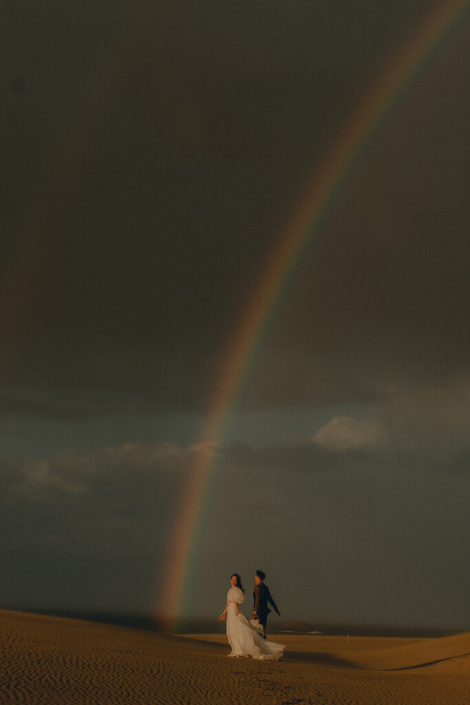 鳥取砂丘の前撮り事例
