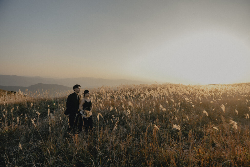 生石高原（SOOYE)の前撮り事例