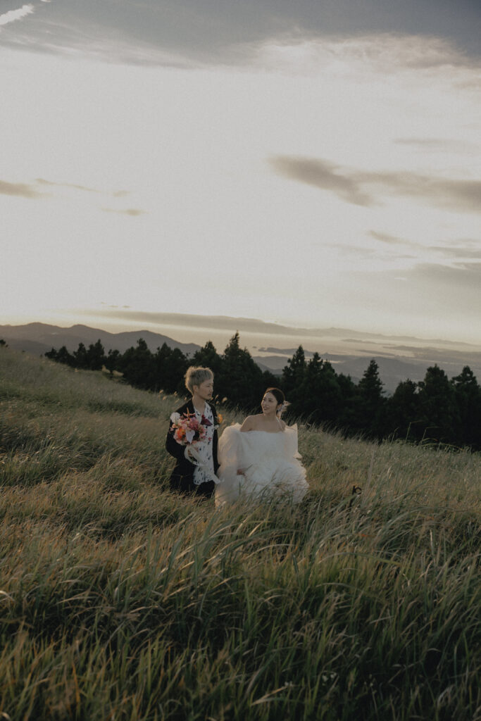 生石高原（SOOYE)の前撮り事例