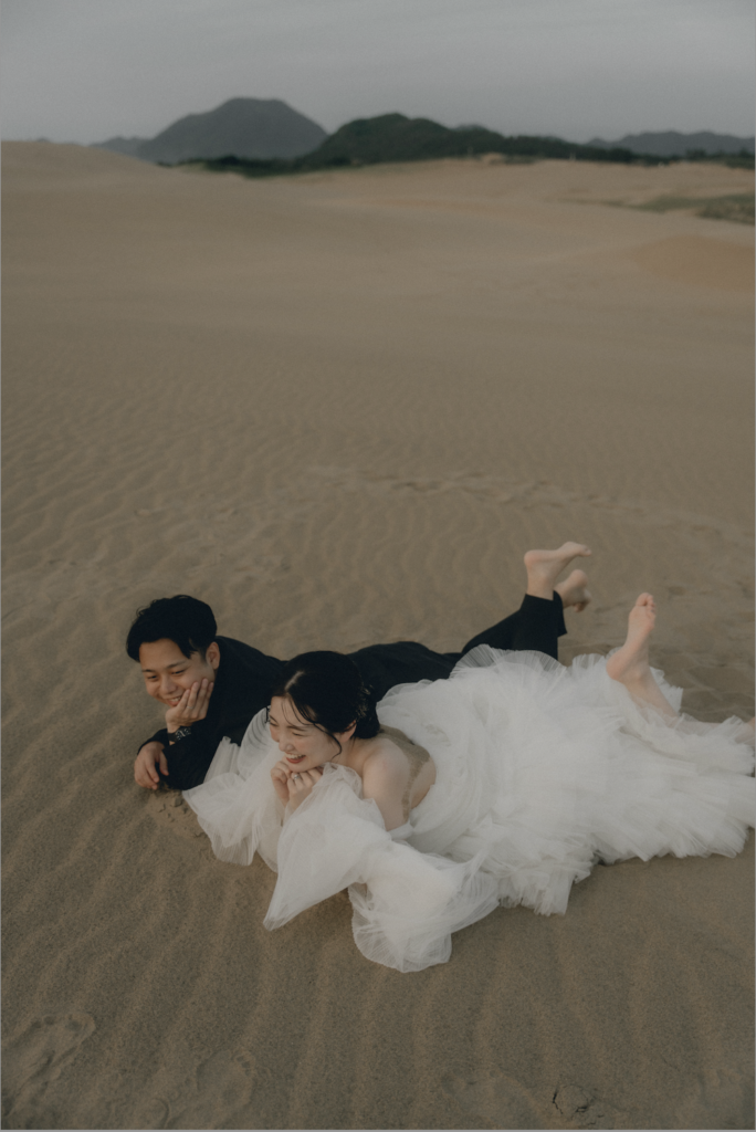 鳥取砂丘の前撮り事例