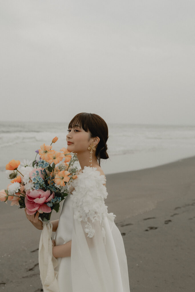 九十九里浜の前撮り事例