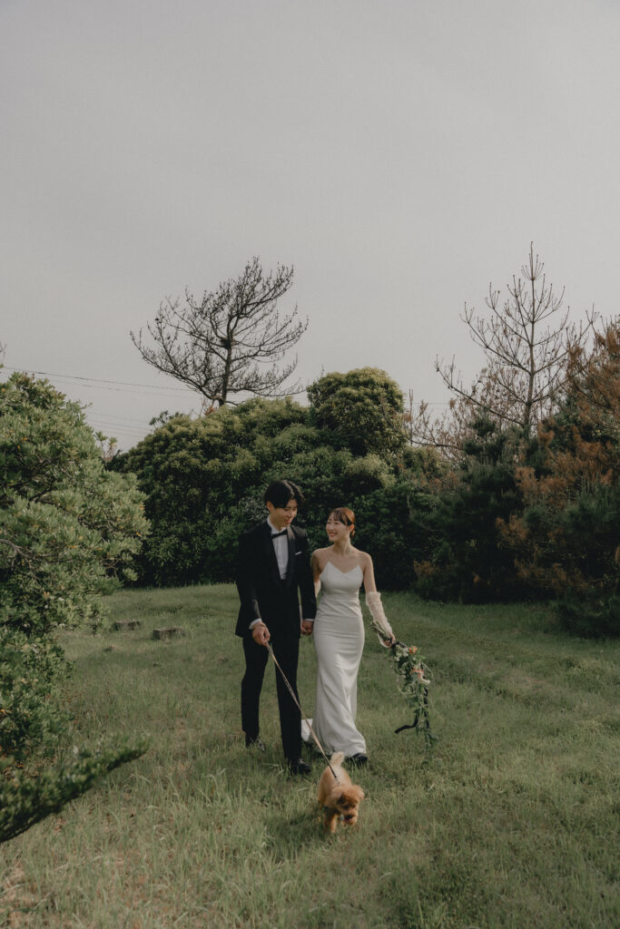 九十九里浜の前撮り事例