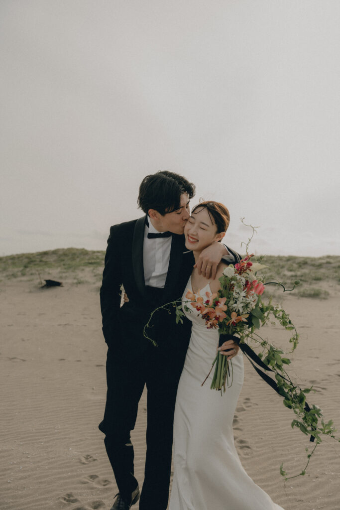 九十九里浜の前撮り事例