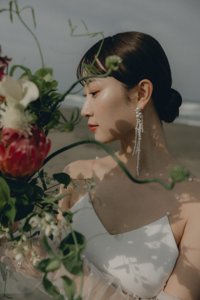 九十九里浜の前撮り事例