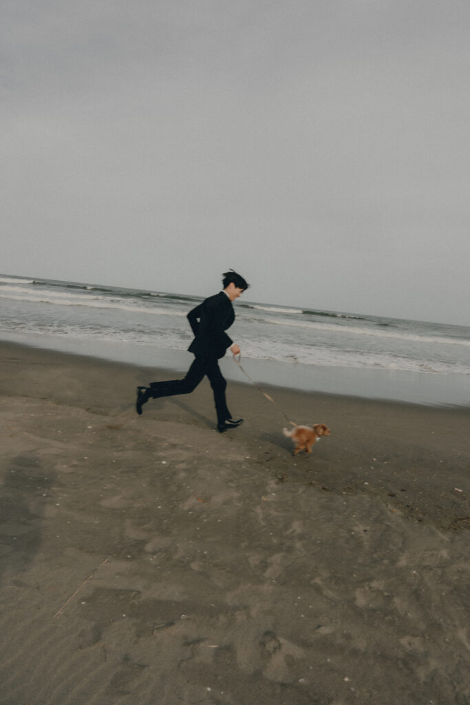 九十九里浜の前撮り事例