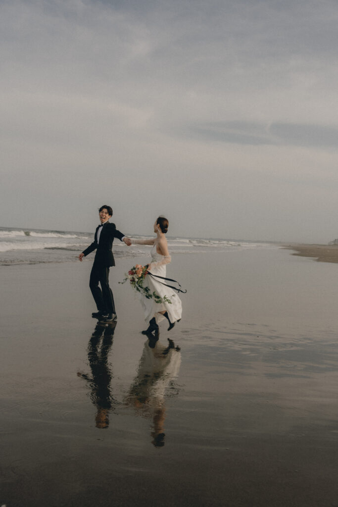 九十九里浜の前撮り事例