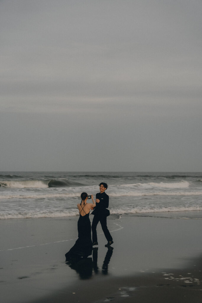 九十九里浜の前撮り事例