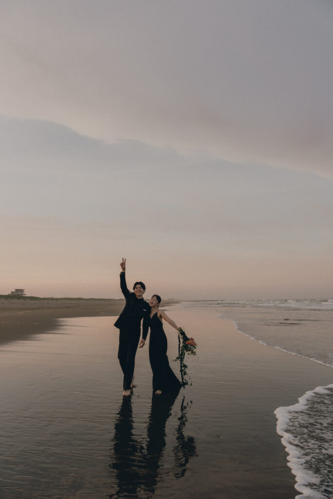 九十九里浜の前撮り事例