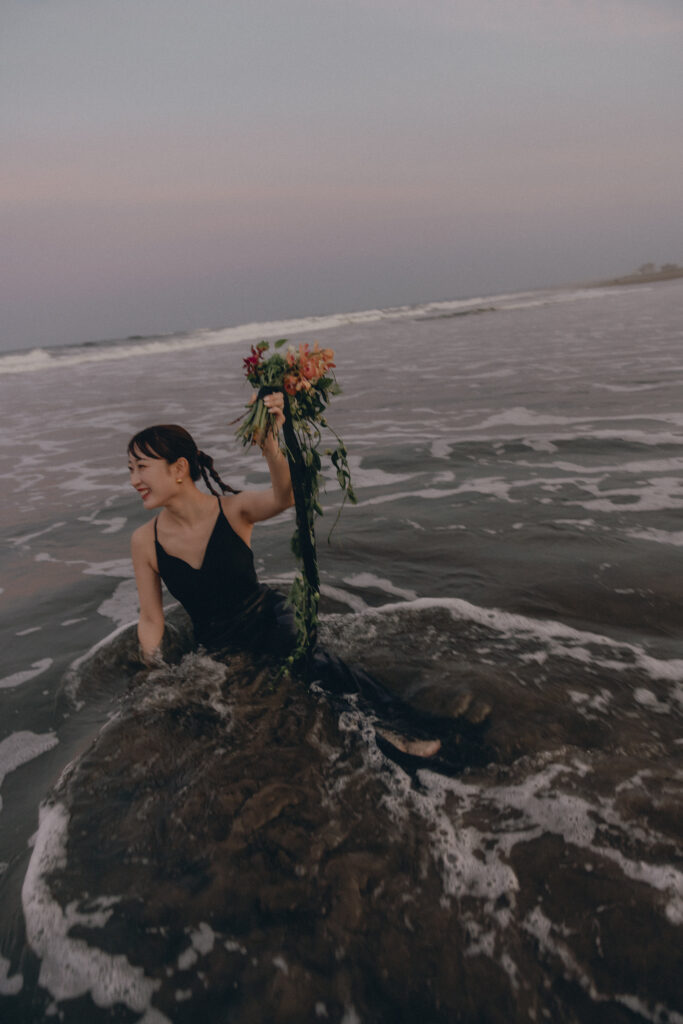 九十九里浜の前撮り事例