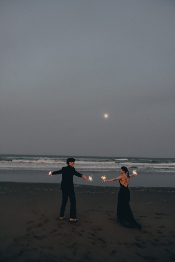 九十九里浜の前撮り事例