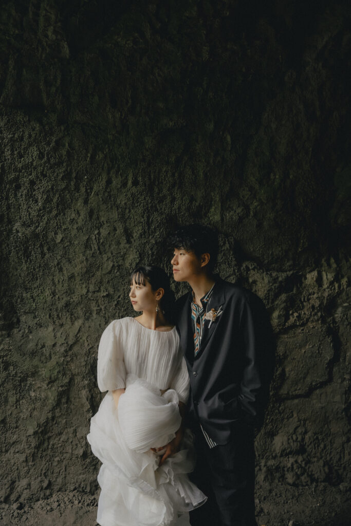 小浦海岸の前撮り事例