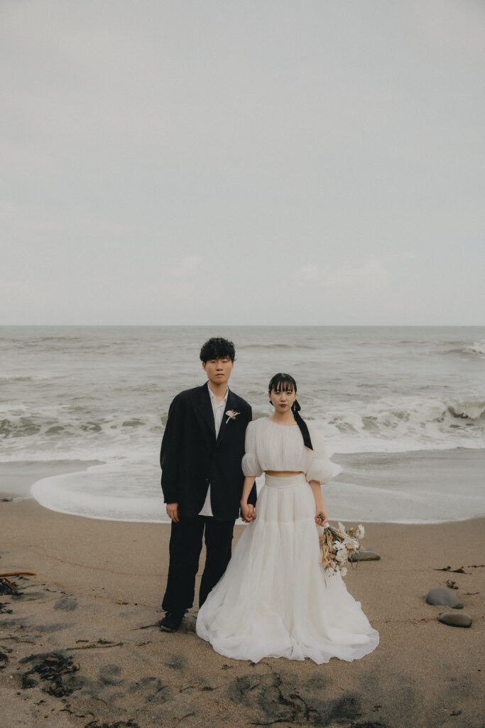 小浦海岸の前撮り事例