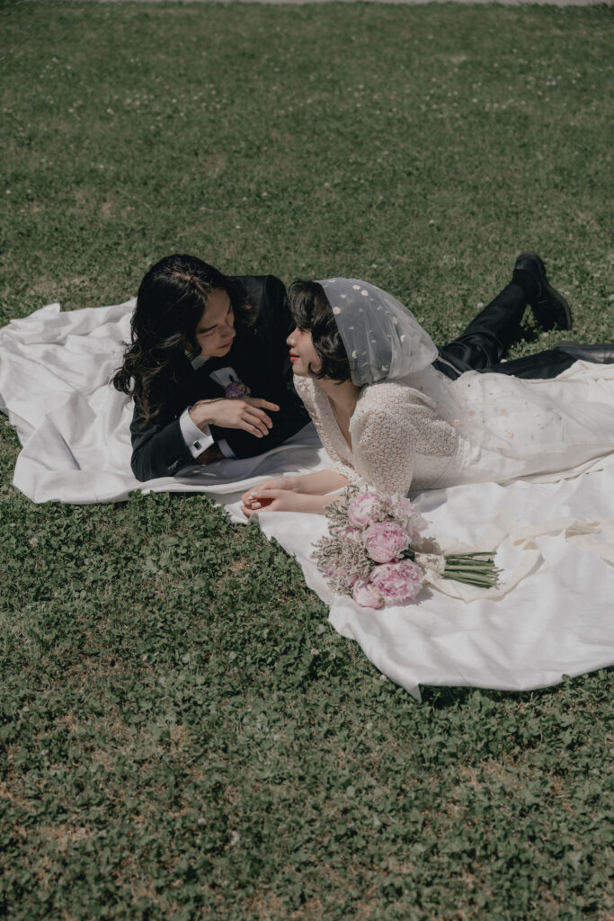 神戸元町旧居留地の前撮り事例