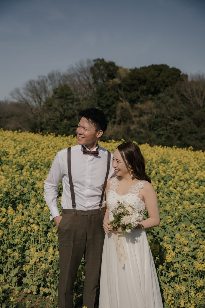 淡路島/あわじ花さじきの前撮り事例