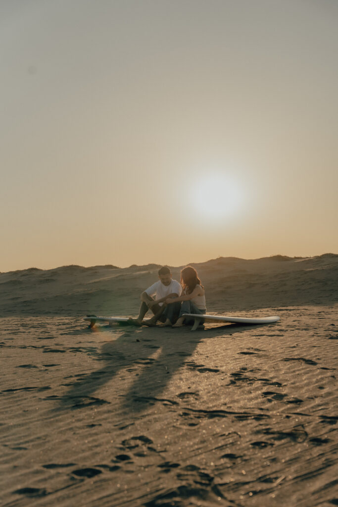 九十九里浜の前撮り事例