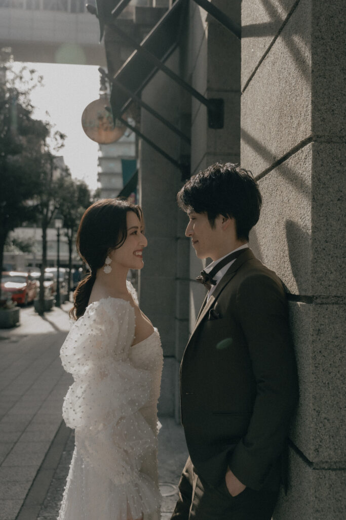 神戸元町旧居留地の前撮り事例