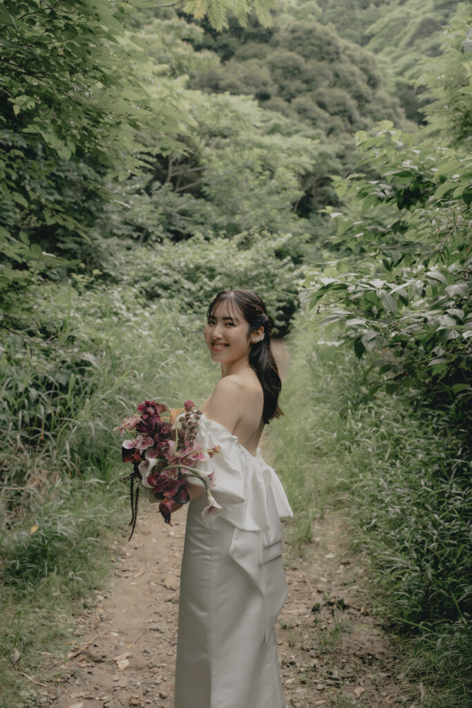 小浦海岸の前撮り事例