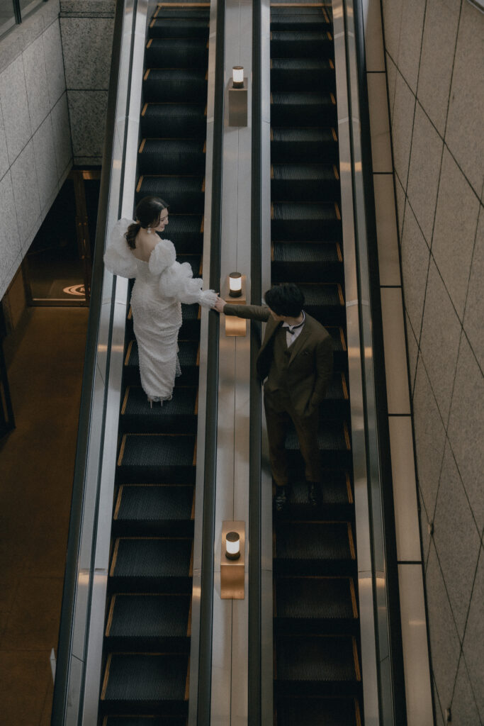 神戸元町旧居留地の前撮り事例