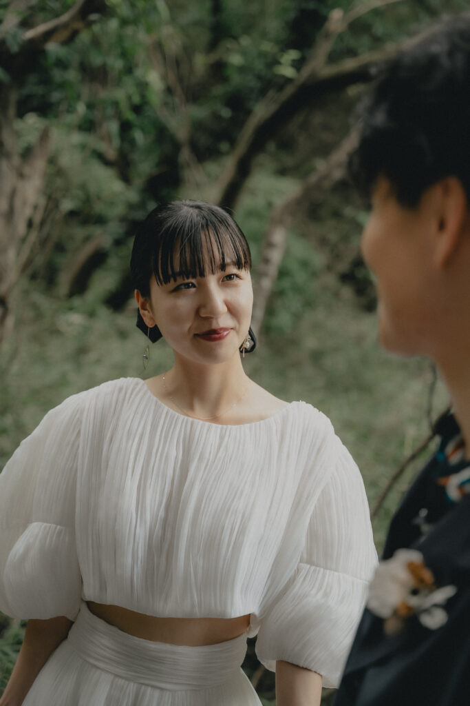 小浦海岸の前撮り事例