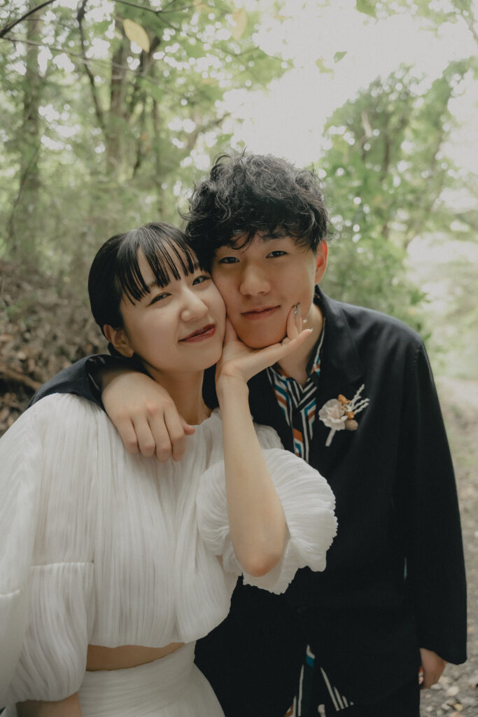 小浦海岸の前撮り事例