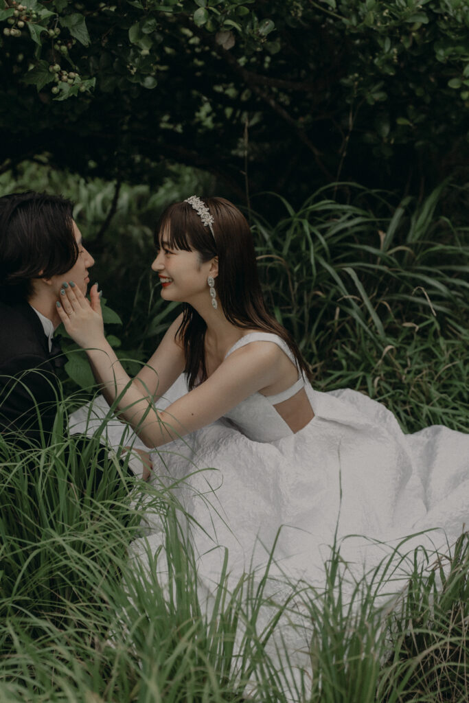 小浦海岸の前撮り事例