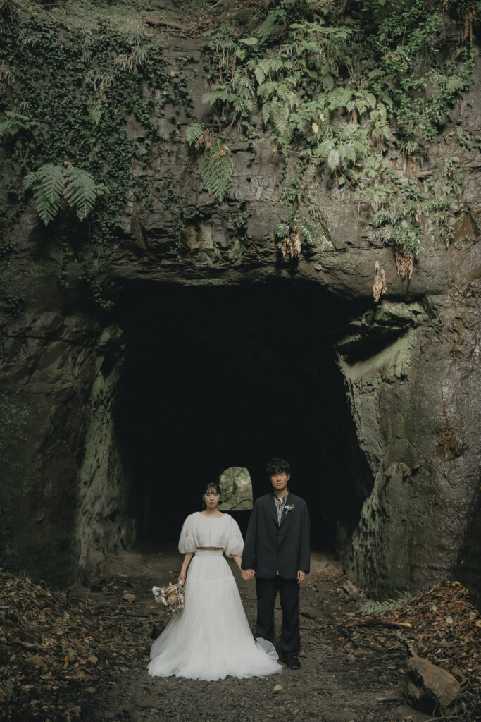 小浦海岸の前撮り事例