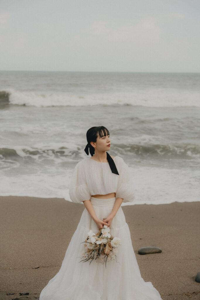 小浦海岸の前撮り事例