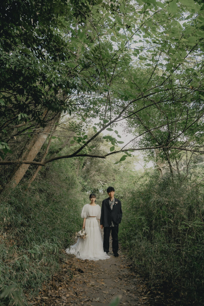 小浦海岸の前撮り事例