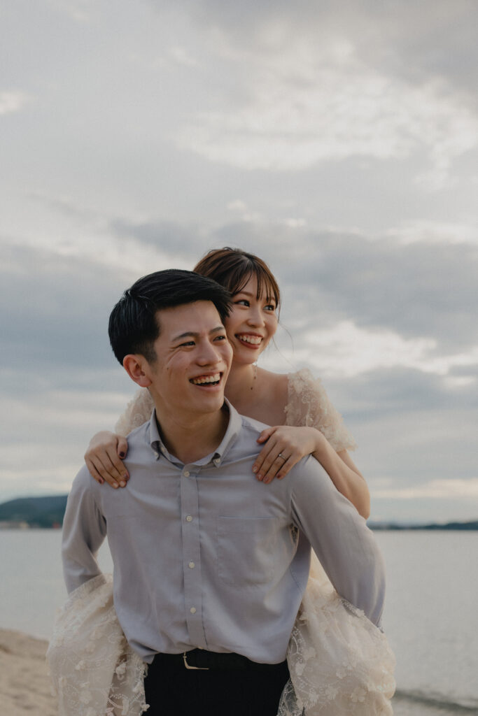 淡路島/慶野松原の前撮り事例