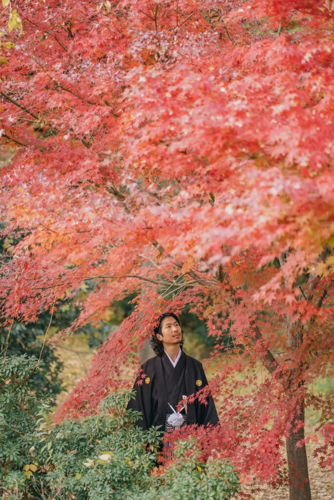 大阪城公園の前撮り事例
