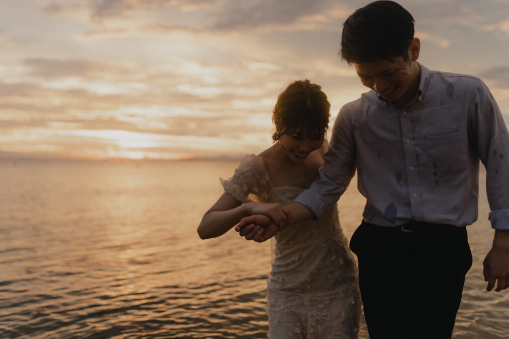 淡路島/慶野松原の前撮り事例