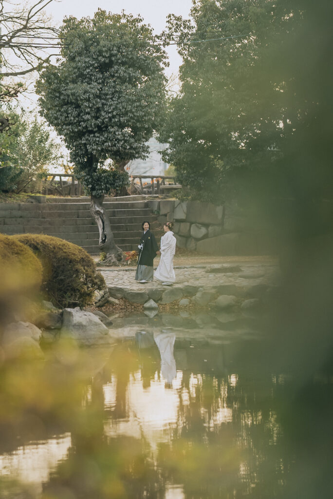 大阪城公園の前撮り事例