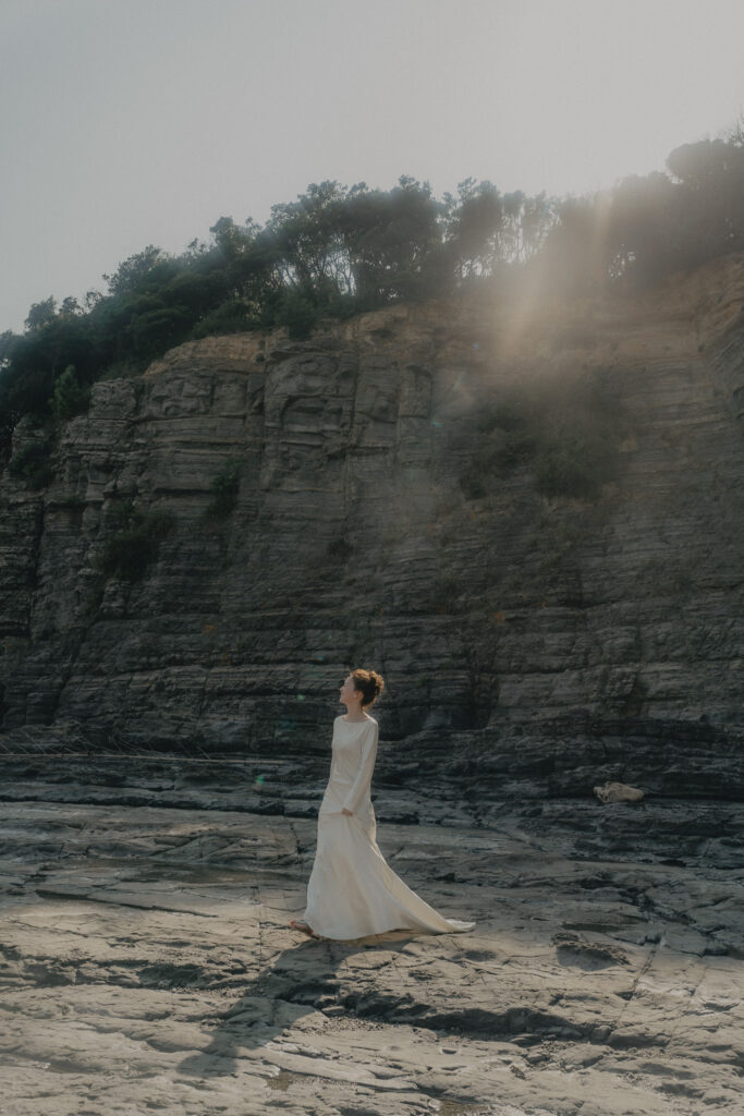 鳥毛洞窟の前撮り事例