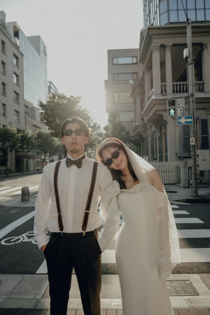 神戸元町旧居留地（MACHIRO)の前撮り事例