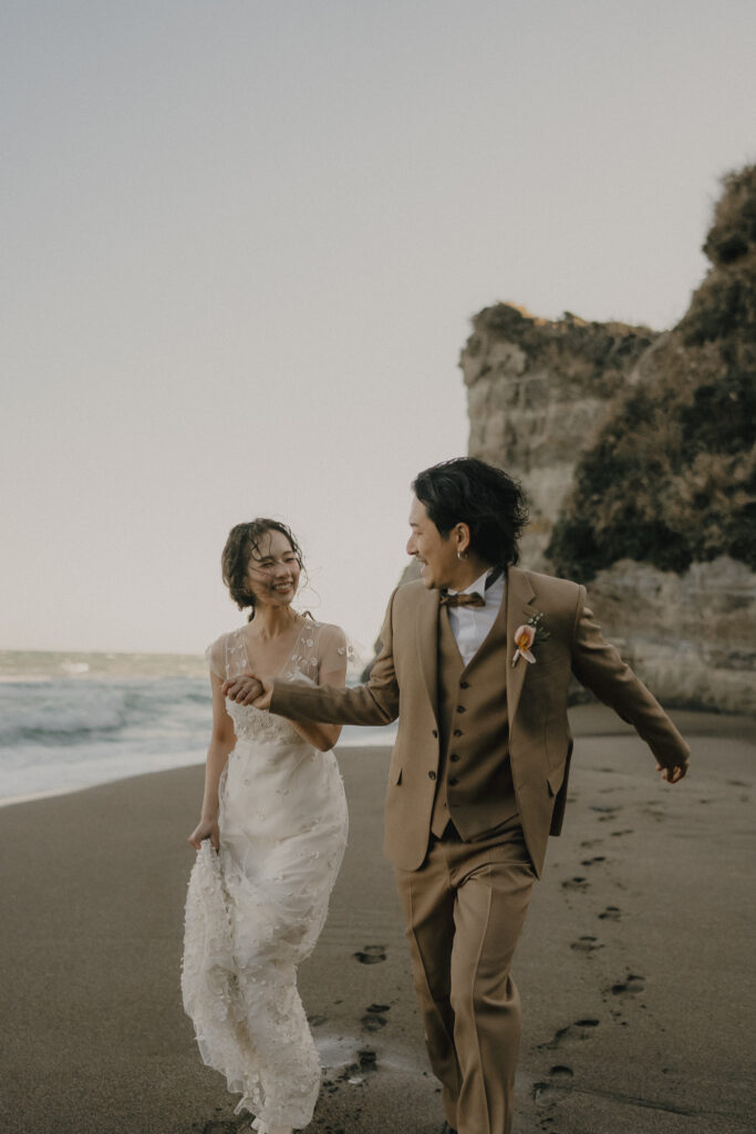 小浦海岸の前撮り事例