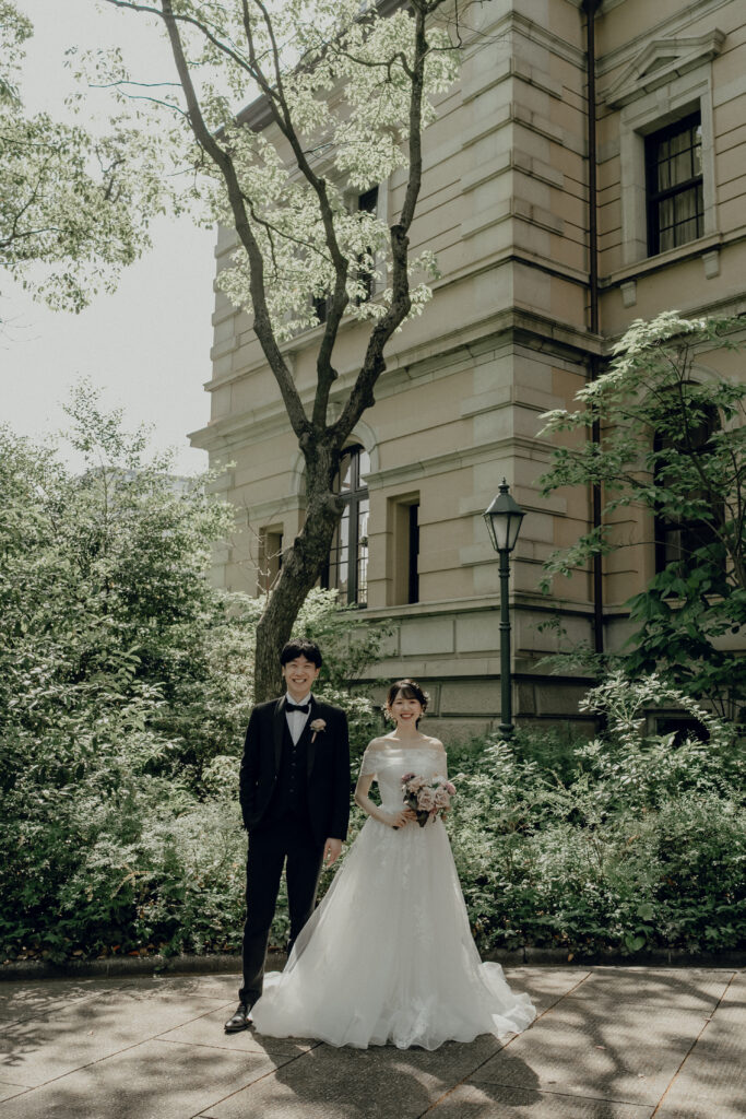 神戸県庁前（MACHIRO)の前撮り事例