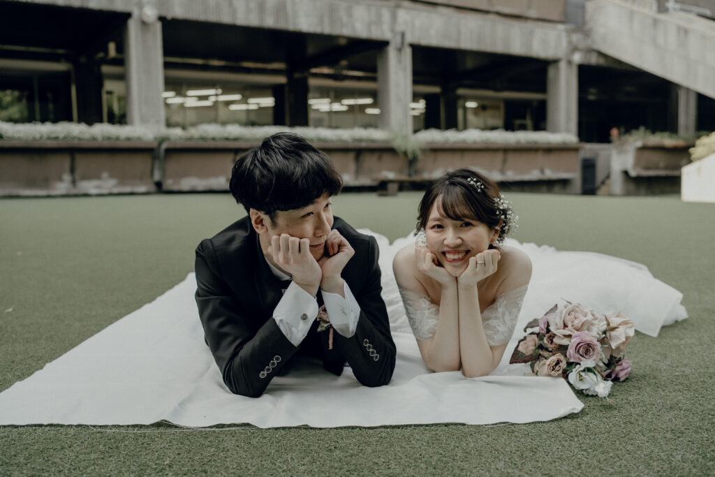 神戸県庁前（MACHIRO)の前撮り事例