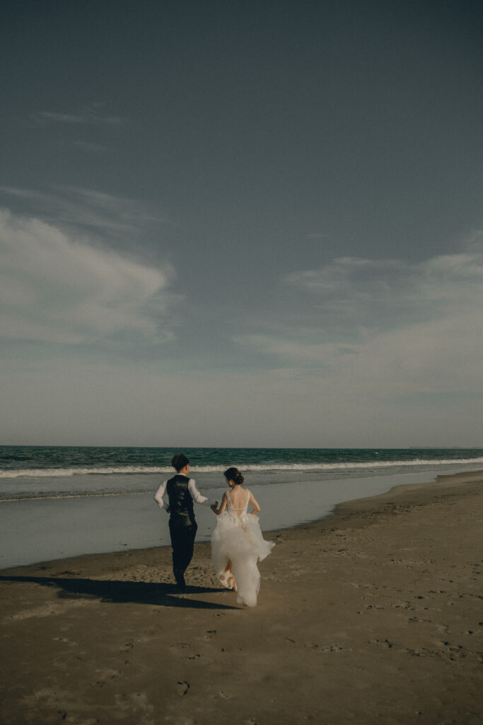 九十九里浜の前撮り事例