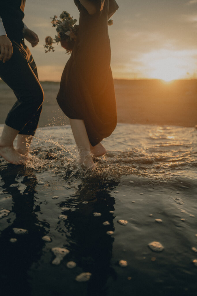 九十九里浜の前撮り事例