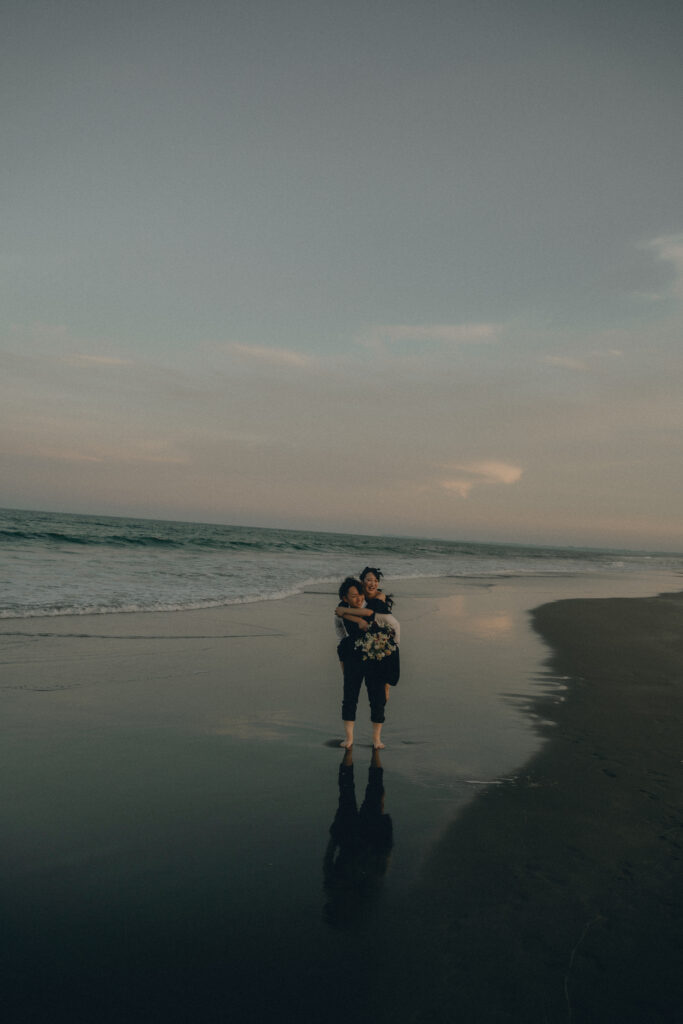 九十九里浜の前撮り事例