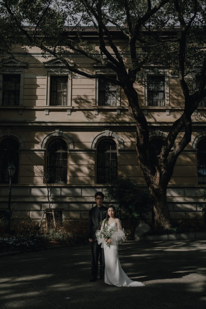 神戸県庁前（MACHIRO)の前撮り事例