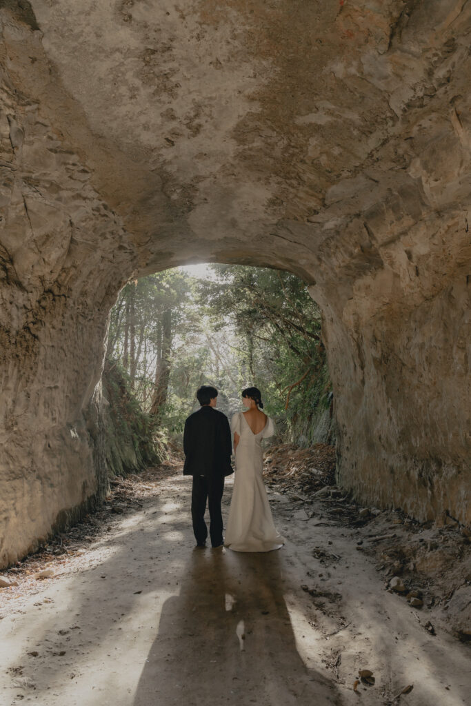 小浦海岸の前撮り事例