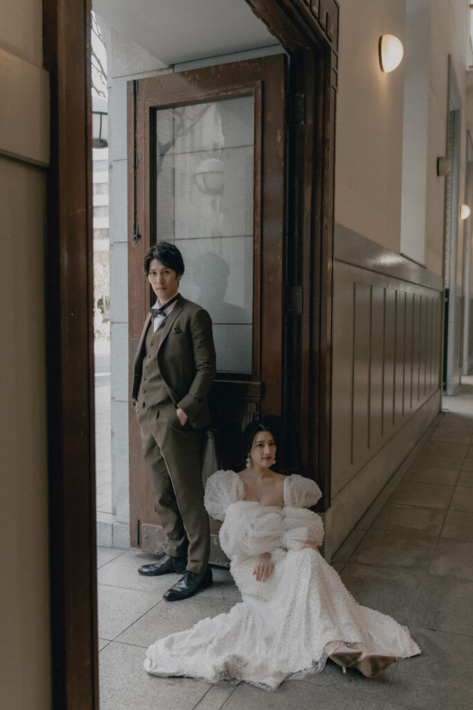 神戸元町旧居留地の前撮り事例