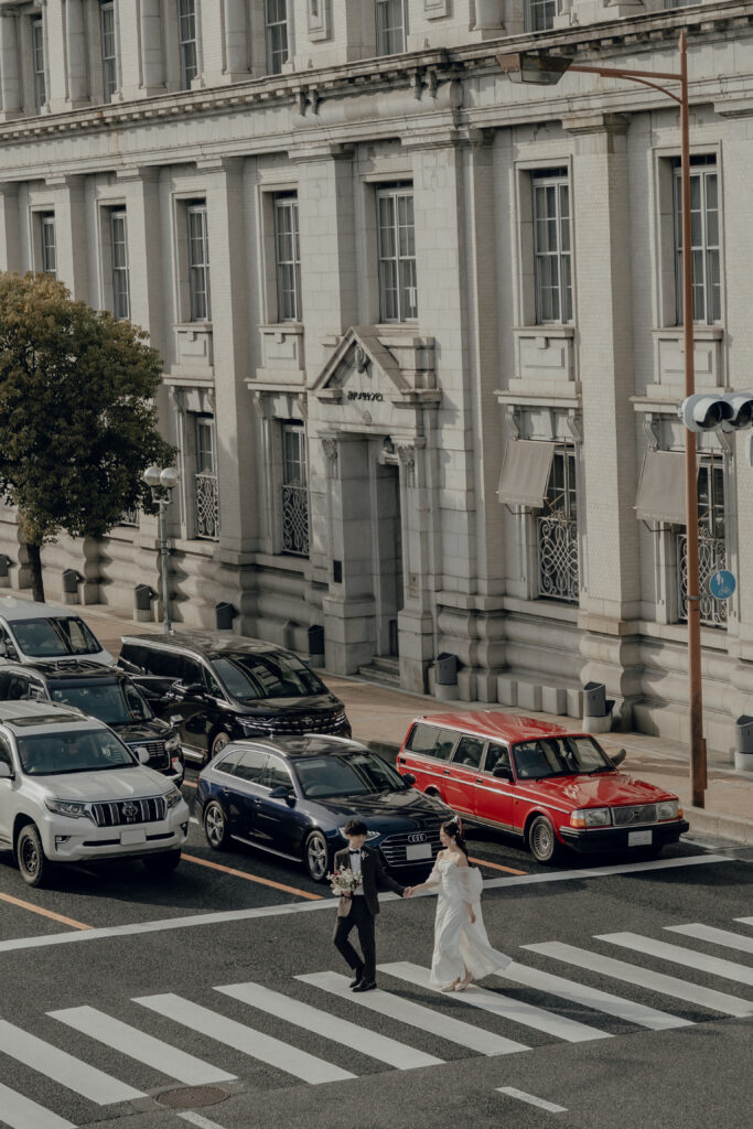 神戸元町旧居留地（MACHIRO)の前撮り事例